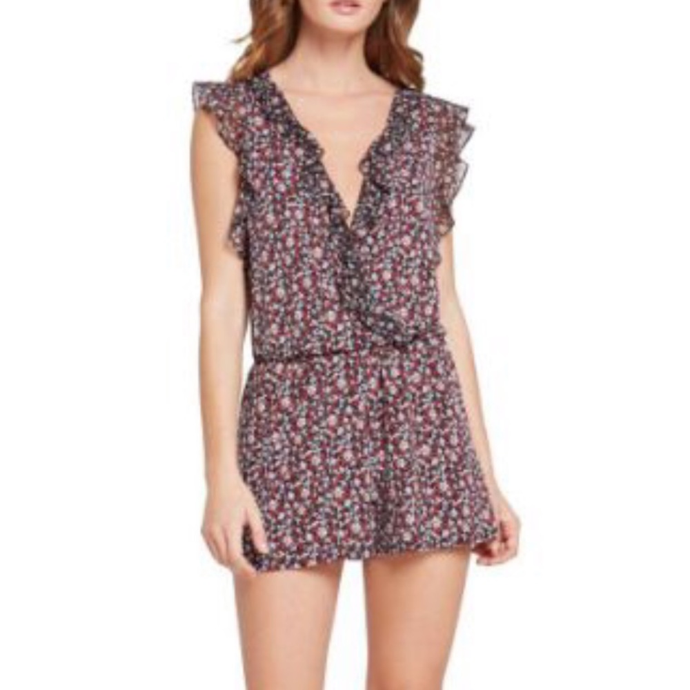 NWOT BCBG floral romper